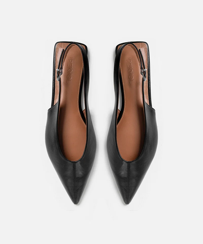 Ipekyol  Leather-Effect Flats with Buckles for Women | Best Price UAE